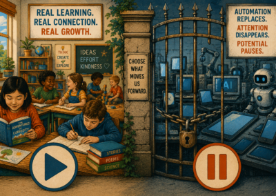 Teachers’ Union’s AI Plan Calls for ‘Big Tech Tax,’ Screen Bans in Elementary Schools